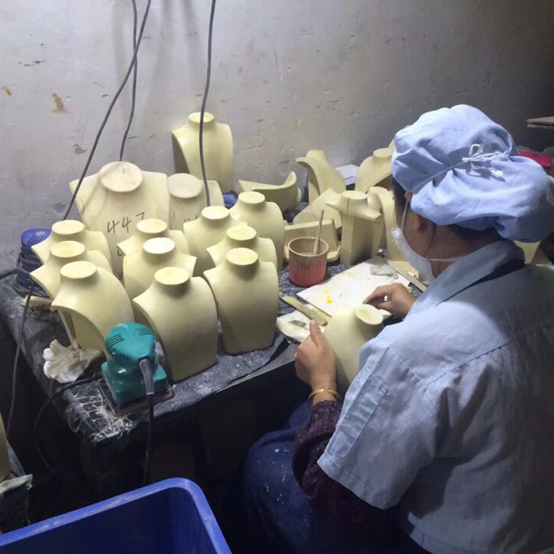 珠寶陳列頸座加工