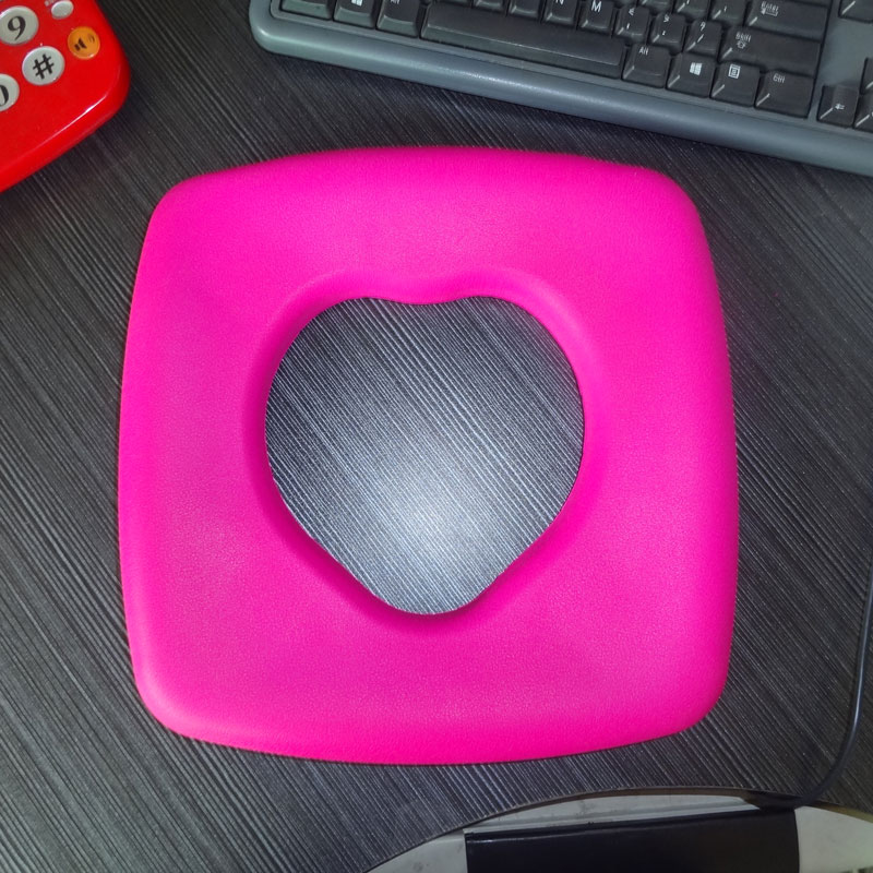 紅色心形婦科艾灸儀坐墊